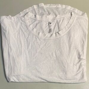 Poof! White Short Sleeve Crewneck Tee Top